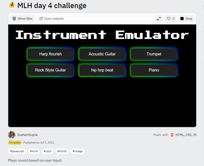  Instrument Emulator – screenshot 1