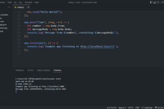 Day 5: Receiving SMS messages with our web application