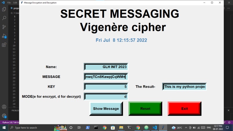 Python Project – screenshot 2