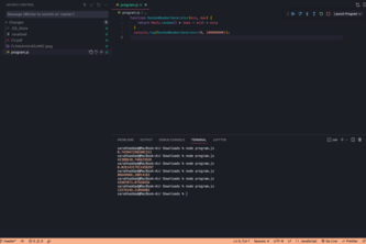 CREATE A RANDOM NUMBER GENERATOR