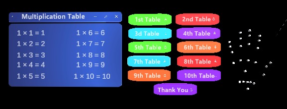 Mixed Reality for Multiplication Table (Education)  – screenshot 3