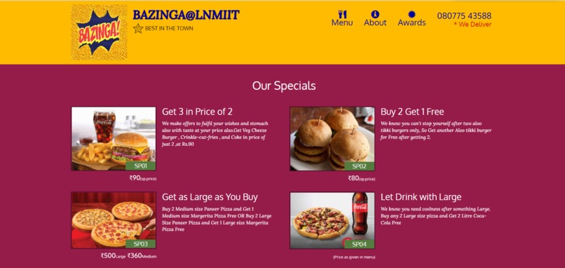 Bazinga-at-LNMIIT – screenshot 2