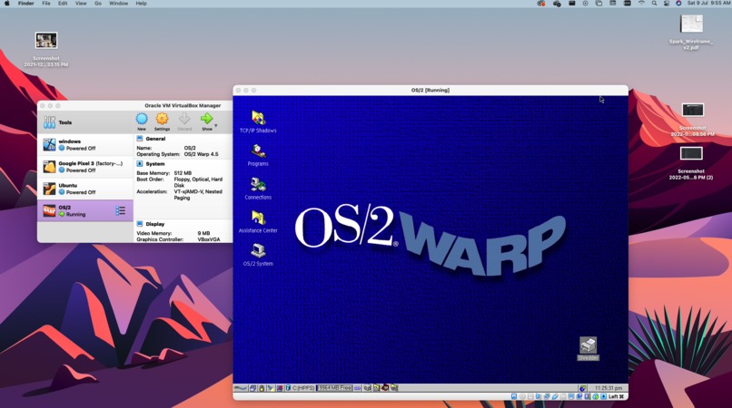 Running an ancient OS on an emulator – screenshot 4