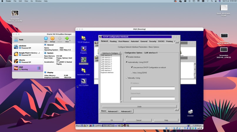 Running an ancient OS on an emulator – screenshot 6
