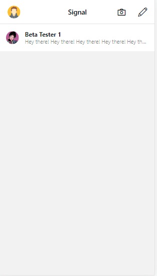 signalchatster – screenshot 1