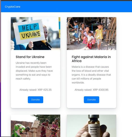 CryptoCare – screenshot 1