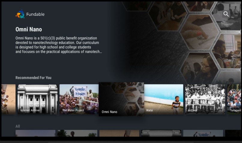Fundable: A TV app for funding businesses anywhere with XRP – screenshot 2