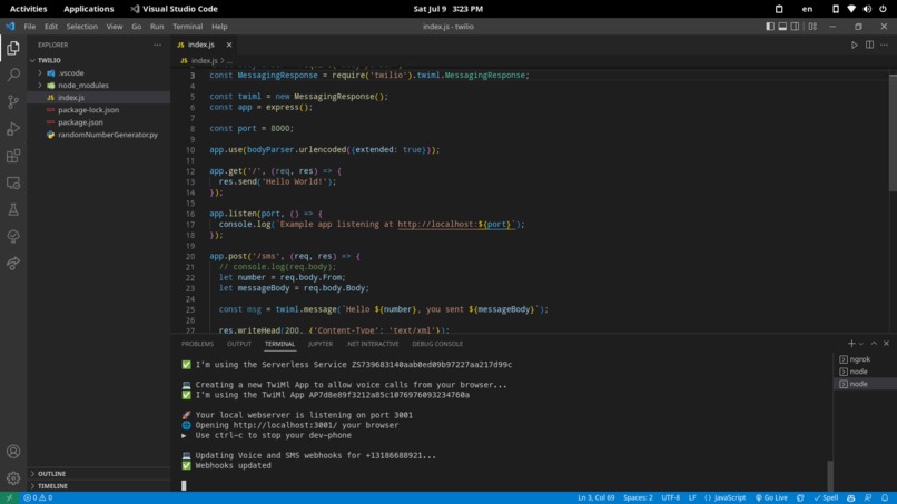REPLYING TO TEXT MESSAGES – screenshot 2