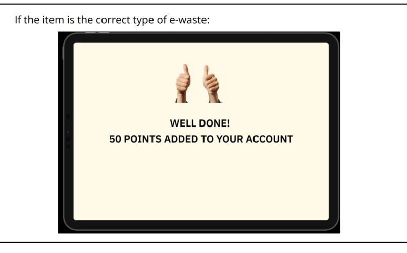 E-waste Bin upgrade – screenshot 6
