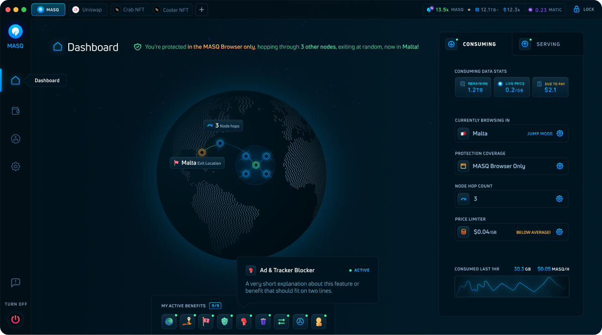 MASQ Network Devpost