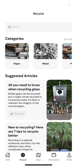 WeCycle – screenshot 4