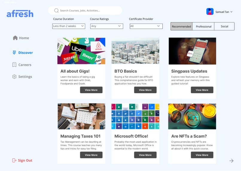 afresh – screenshot 3