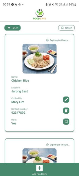 Food Save – screenshot 1