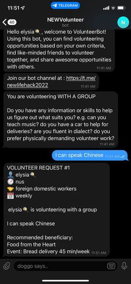 NEWVolunteer – screenshot 3