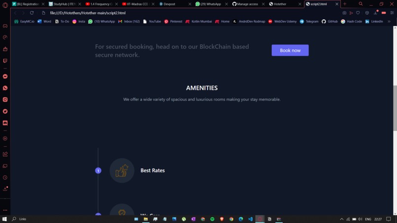 Hotethers – screenshot 2