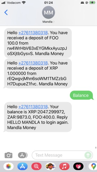 Mandla Money SMS Wallet – screenshot 5