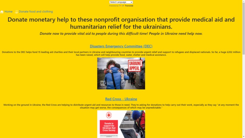 WeAidUkraine – screenshot 10
