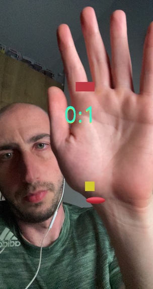 HandPong – screenshot 1