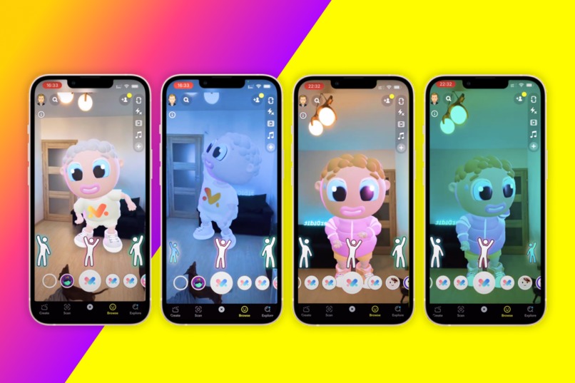 MetaGymLand NFTs with Snap AR Lenses – screenshot 2