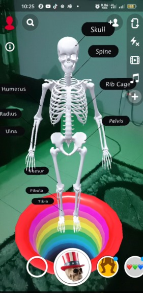 The skeleton – screenshot 1