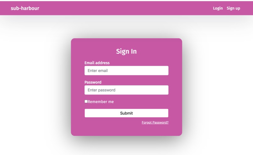 subharbour – screenshot 1