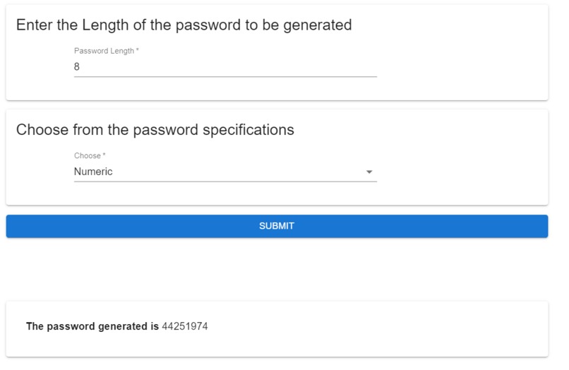 Password Generator App – screenshot 4