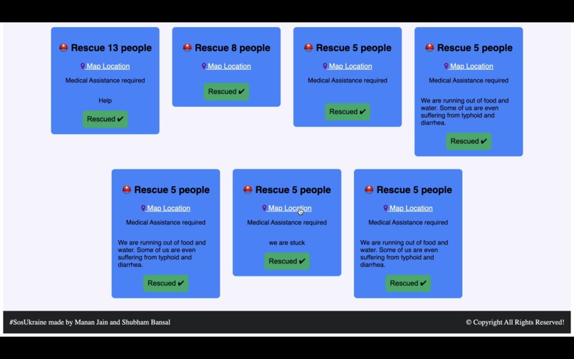SosUkraine – screenshot 3