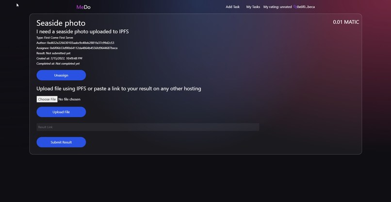 MeDo – screenshot 3