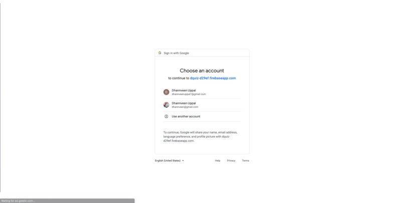 DQuiz – screenshot 2