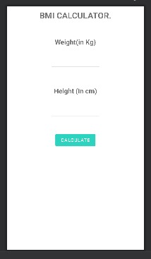 BMI_Calculator – screenshot 1