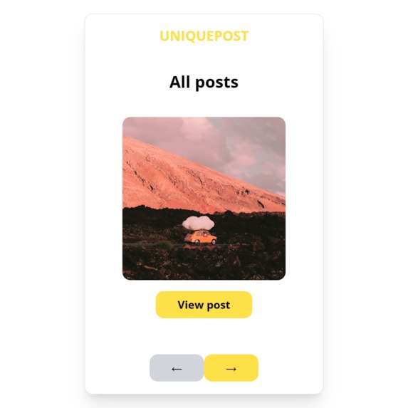 UniquePost – screenshot 10