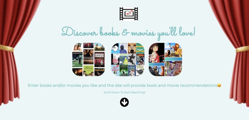 BooksxMovies – screenshot 1