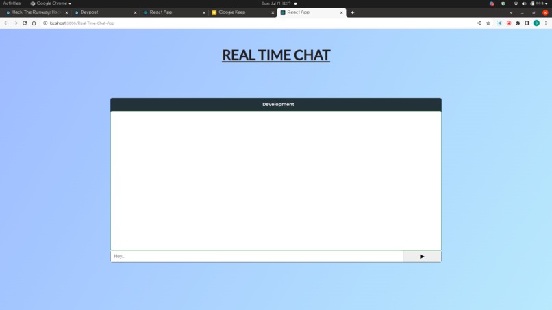 Real-Time-Chat-App – screenshot 2