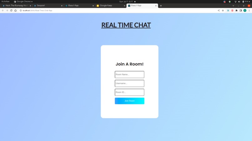 Real-Time-Chat-App – screenshot 3