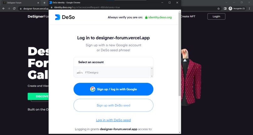 DeSigner Forum – screenshot 2
