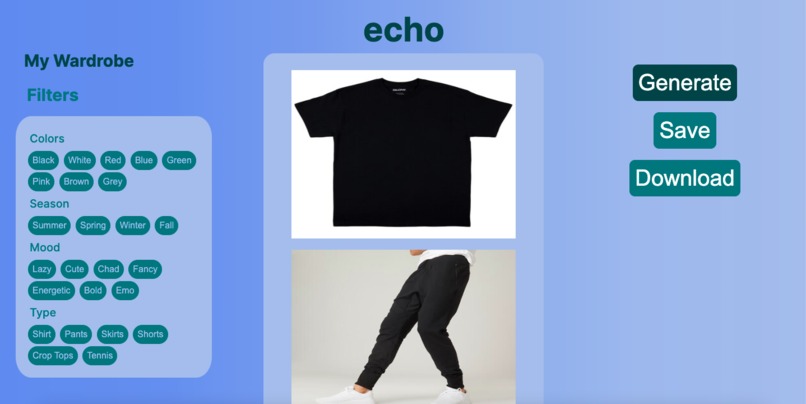 Echo- Your Wardrobe – screenshot 2