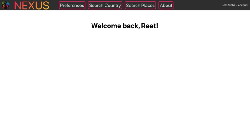 Nexus Travel App – screenshot 2