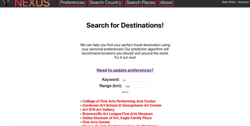 Nexus Travel App – screenshot 6