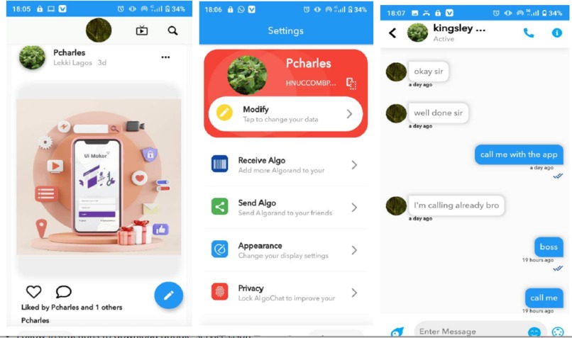 Dapp Social and NFT Marketplace APP – screenshot 2