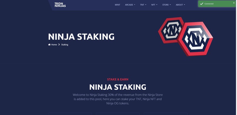 TronNinjas GameFi – screenshot 2