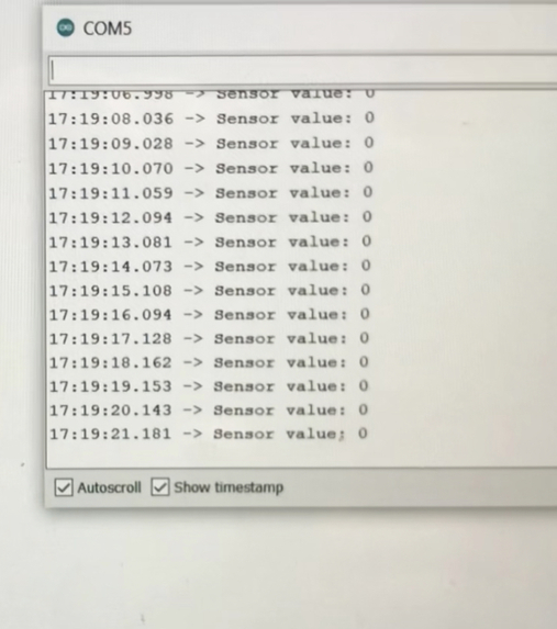 Plant Monitor Pt1. (Water Level Sensor) – screenshot 2