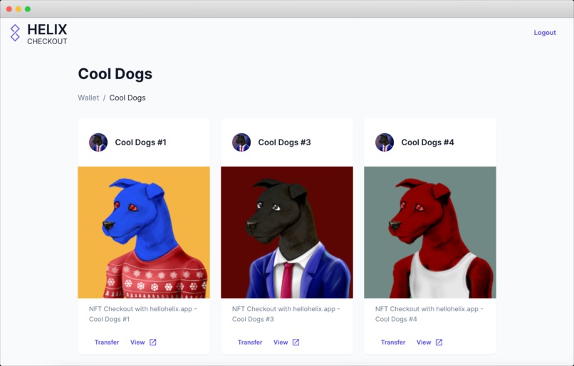 Helix Checkout – screenshot 3
