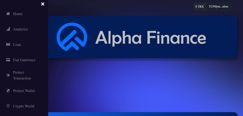 Alpha finance – screenshot 1