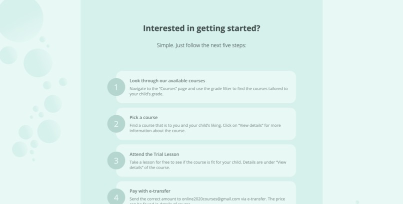 Students to Students Tutoring Website – screenshot 3