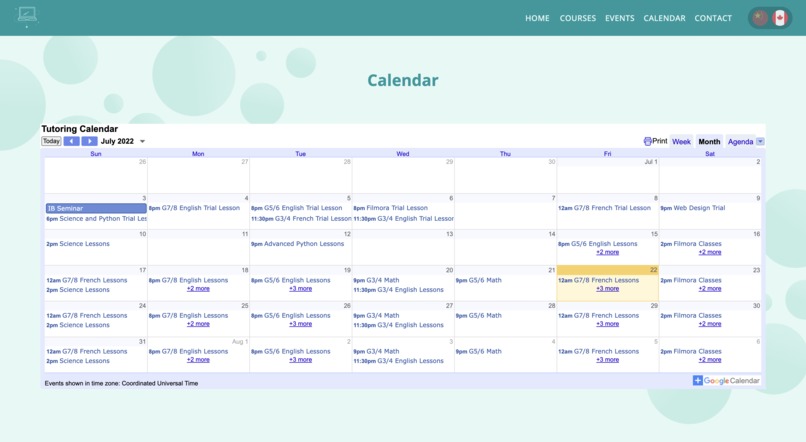 Students to Students Tutoring Website – screenshot 8