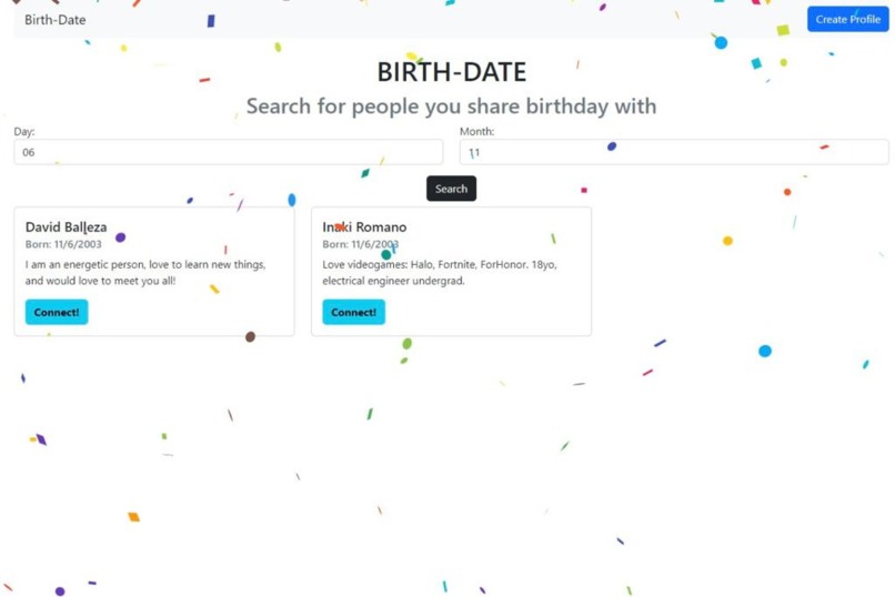 Birth-Date – screenshot 1