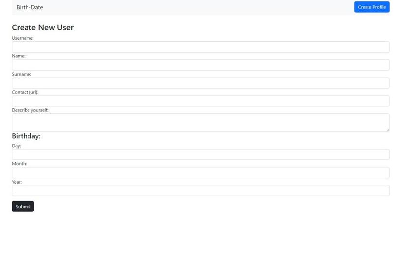 Birth-Date – screenshot 2