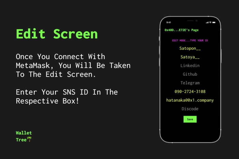 WalletTree – screenshot 3