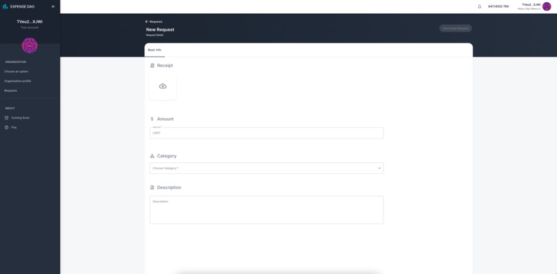 ExpenseDAO – screenshot 2