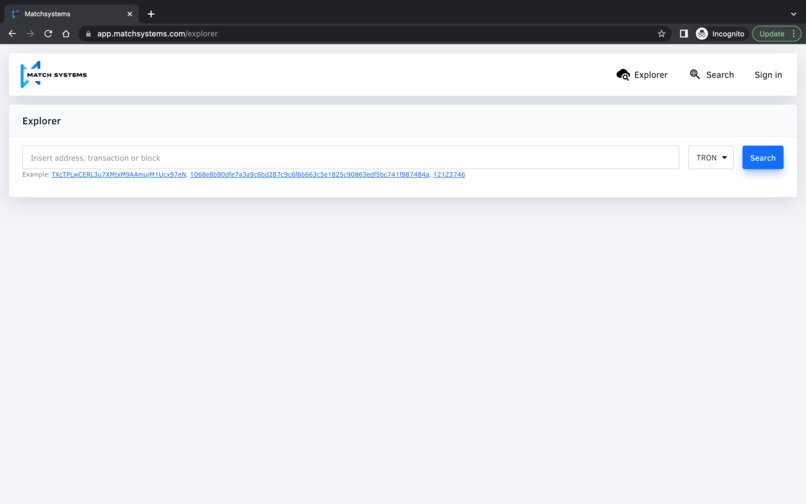 Match Systems – screenshot 1